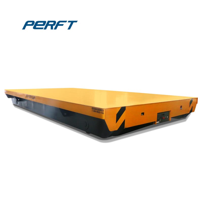 Perpendicular Control Mode Use Safe Electric On Rail Trolley For 